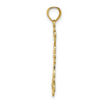Load image into Gallery viewer, 14K Yellow Gold Polished Fancy Cross Charm Pendant
