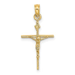 Load image into Gallery viewer, 14K Yellow Gold Crucifix Charm Pendant
