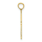 Load image into Gallery viewer, 14K Yellow Gold Polished Cross Charm Pendant
