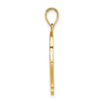 Load image into Gallery viewer, 14K Yellow Gold Jewish Hand Of God With Star Of David Charm Pendant
