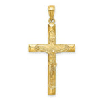 Load image into Gallery viewer, 14K Yellow Gold Crucifix Charm Pendant
