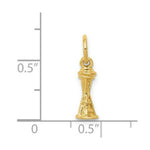 Load image into Gallery viewer, 14K Yellow Gold Solid Polished 3-D Seattle Space Needle Charm
