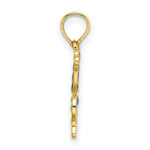 Load image into Gallery viewer, 14K Yellow Gold With Red &amp; Blue Stained Glass Filigree Butterfly Charm Pendant
