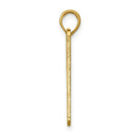 Load image into Gallery viewer, 14K Yellow Gold St. Thomas License Plate Pendant
