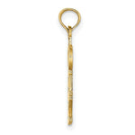 Load image into Gallery viewer, 14K Yellow Gold Polished OBX VERTICAL OUTER BANKS Charm Pendant
