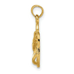 Load image into Gallery viewer, 14K Yellow Gold Pawley's Island Double Flip-Flop
