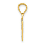 Load image into Gallery viewer, 14K Yellow Gold Solid Enameled Greece Flag Pendant
