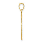 Load image into Gallery viewer, 14K Yellow Gold Bahamas Crest In Textured Frame Charm Pendant
