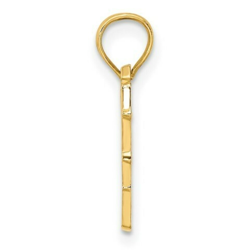 14K Yellow Gold The Abby - Cape May, NJ Charm Pendant