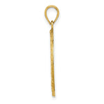 Load image into Gallery viewer, 14K Yellow Gold BOSTON TOWN Scene In Round Disc Charm Pendant
