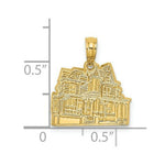 Load image into Gallery viewer, 14K Yellow Gold Dr. Henry Hunt House - Cape May, NJ Charm Pendant
