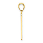 Load image into Gallery viewer, 14K Yellow Gold Mile Marker 0 / Key West Charm Pendant
