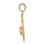 Load image into Gallery viewer, 14K Yellow Gold Charleston SC Scene With Horse - Cart - and House
