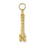 Load image into Gallery viewer, 14K Yellow Gold 3-D Roller Skate Charm Pendant
