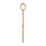 Load image into Gallery viewer, 14K Yellow Gold Naples Golf Visor Pendant
