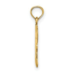 Load image into Gallery viewer, 14K Yellow Gold #1 BOWLING STORY With Ball &amp; Two Pins Charm Pendant
