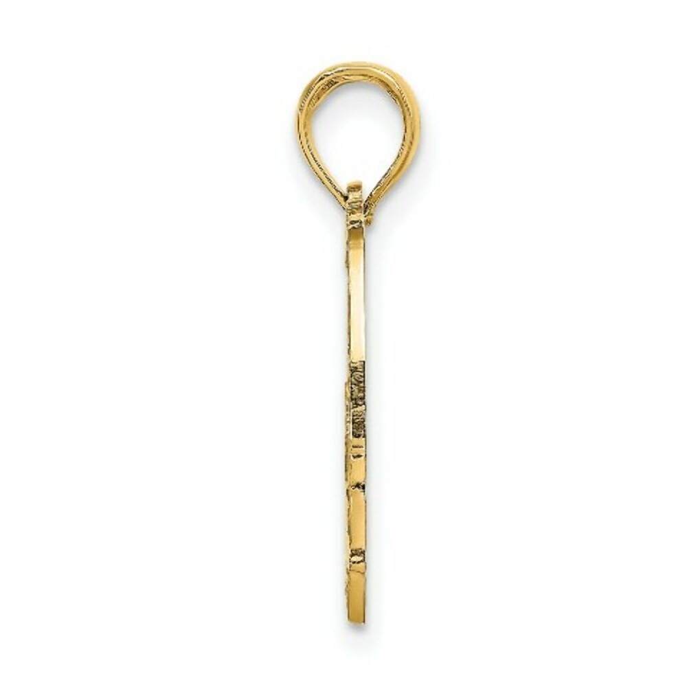 14K Yellow Gold CAPE COD SILHOUETTE Charm Pendant