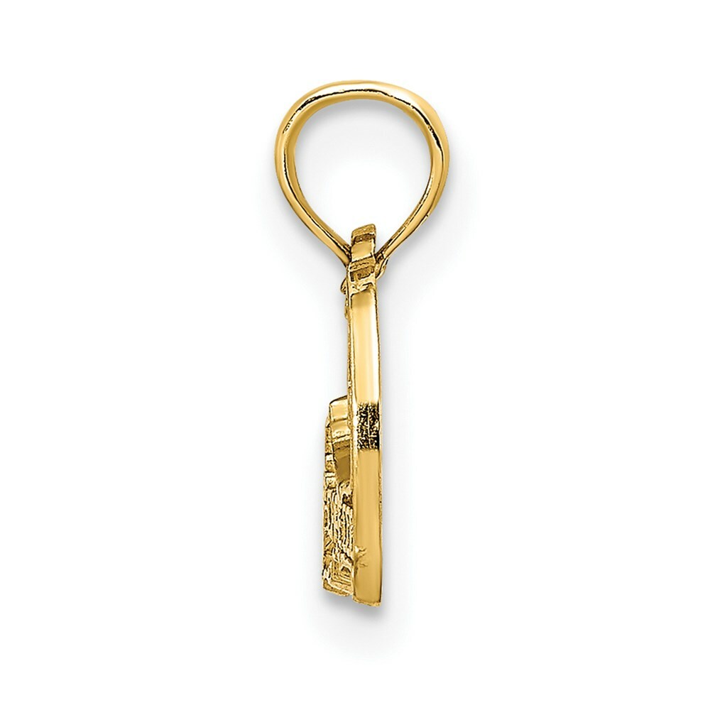 14K Yellow Gold CAPE COD SILHOUETTE Charm Pendant