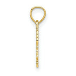 Load image into Gallery viewer, 14K Yellow Gold #1 Nana Charm Pendant

