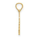 Load image into Gallery viewer, 14K Yellow Gold Polished and Engraved I HEART LAKE TAHOE Charm Pendant
