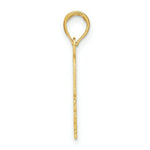 Load image into Gallery viewer, 14K Yellow Gold MOMMY'S GIRL In Heart With Banner Charm Pendant
