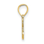 Load image into Gallery viewer, 14K Yellow Gold Polished and Engraved Hot Chocolate Charm Pendant
