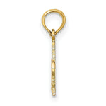 Load image into Gallery viewer, 14K Yellow Gold #1 DISPATCHER Charm Pendant
