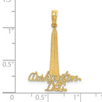 Load image into Gallery viewer, 14K Yellow Gold WASHINGTON D.C. MONUMENT Charm Pendant
