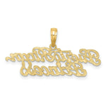 Load image into Gallery viewer, 14K Yellow Gold Puerto Rican Princess Charm Pendant
