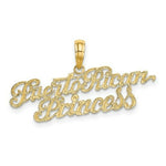 Load image into Gallery viewer, 14K Yellow Gold Puerto Rican Princess Charm Pendant
