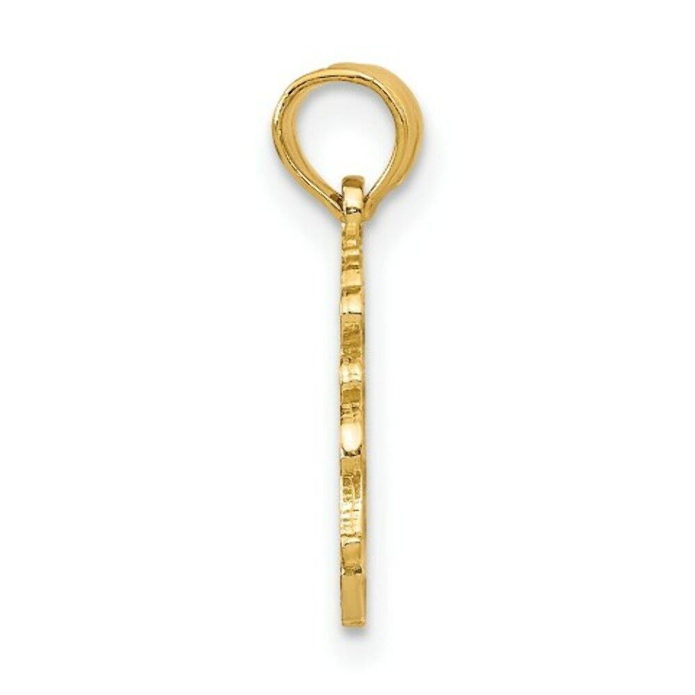 14K Yellow Gold LAS VEGAS Charm Pendant