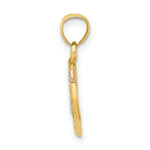 Load image into Gallery viewer, 14K Two-tone Yellow &amp; Rose Gold With Love &amp; Arrow Charm Pendant

