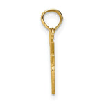 Load image into Gallery viewer, 14K Yellow Gold Lady Officer Charm Pendant
