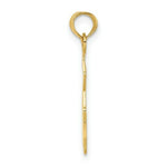 Load image into Gallery viewer, 14K Yellow Gold I Love My Sheriff Charm Pendant
