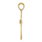 Load image into Gallery viewer, 14K Two-Tone Gold Cross With Claddagh &amp; Heart Charm Pendant
