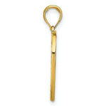 Load image into Gallery viewer, 14K Yellow Gold with White Rhodium Filigree Beaded Heart Charm Pendant
