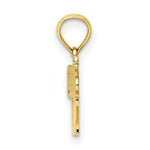Load image into Gallery viewer, 14K Yellow Gold Firefighter's Lady Charm Pendant
