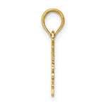 Load image into Gallery viewer, 14K Yellow Gold Firefighter's Daughter Charm Pendant
