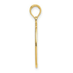 Load image into Gallery viewer, 14K Yellow Gold with White Rhodium You Are My Sunshine With Cut-out Sun Charm Pendant

