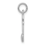 Load image into Gallery viewer, 14K White Gold Polished Flat-Backed Musical Note Charm
