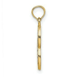 Load image into Gallery viewer, 14K Yellow Gold with White Rhodium-Plated Live Love Laugh In Heart Charm Pendant
