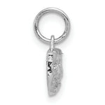 Load image into Gallery viewer, 14K White Gold Solid Comedy Tragedy Charm

