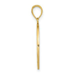 Load image into Gallery viewer, 14k Yellow Gold and White Rhodium 3-D Large Tree of Life Round Frame Charm Pendant
