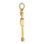 Load image into Gallery viewer, 14K Yellow Gold Polished With X In Center of Cross Charm Pendant
