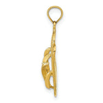 Load image into Gallery viewer, 14K Yellow Gold Key West Reversible Flip Flops Pendant
