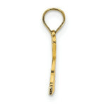 Load image into Gallery viewer, 14K Yellow Gold I Heart St. John With Dolphin Pendant
