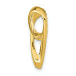 Load image into Gallery viewer, 14K Yellow Gold Polished Heart Chain Slide
