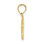 Load image into Gallery viewer, 14K Rose And Yellow Gold I Heart Butterflies Pendant
