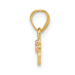 Load image into Gallery viewer, 14K Rose And Yellow Gold Brat Pendant
