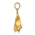 Load image into Gallery viewer, 14K Yellow Gold Dolphins Pendant
